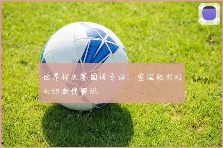 世界杯决赛国语专访：重温经典对决的激情解说